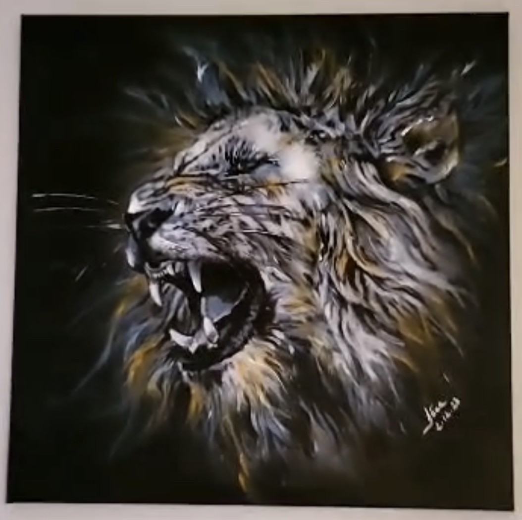 ArteDiAlina.com painting: Lose control